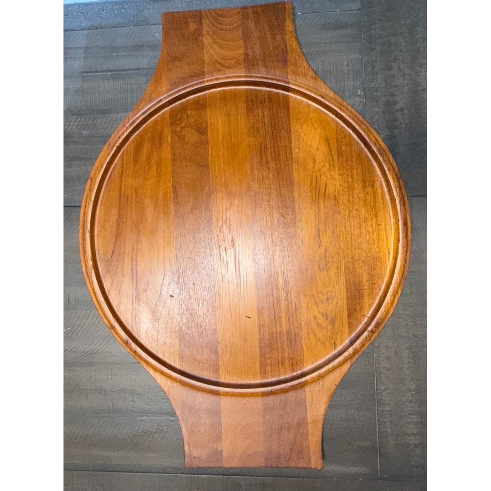 Vintage Dansk Denmark Wood Serving Platter Tray‎ Danish Modern MCM